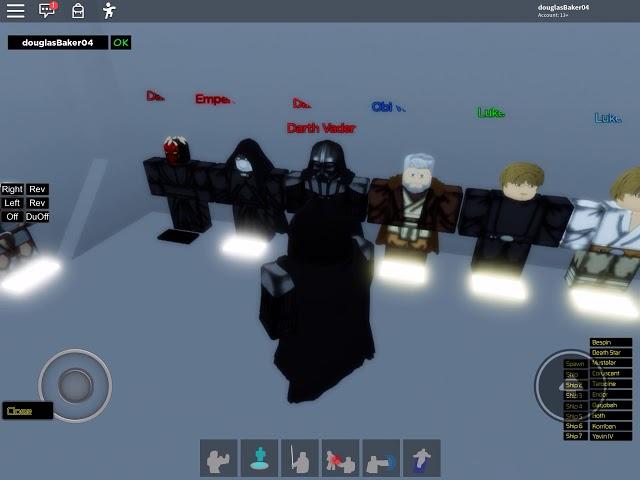 Canon Characters reveal part 3! Roblox Star Wars Timelines (RP)