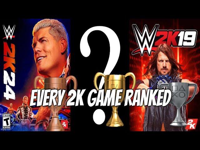 Every WWE 2K Game Ranked