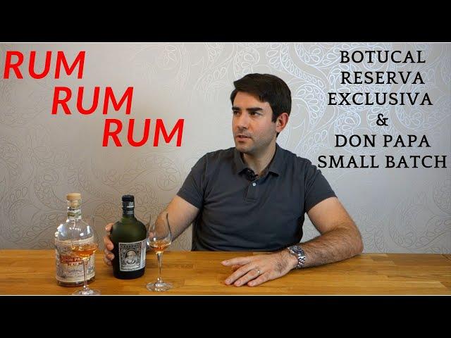 Rum Verkostung : Botucal & Don Papa