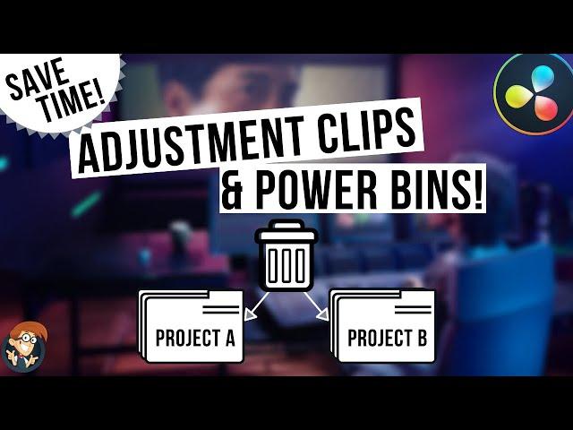 Create reusable resources to share between all your projects Davinci Resolve - 5 Minute Friday #36