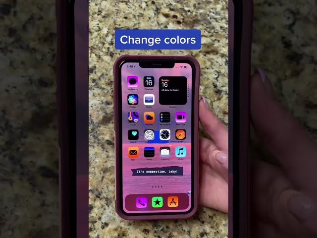 Change colours of any apps | Tech Medias | #iphone #hacks #tricks #tips