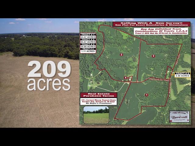 Western Kentucky farmland-timberland auction