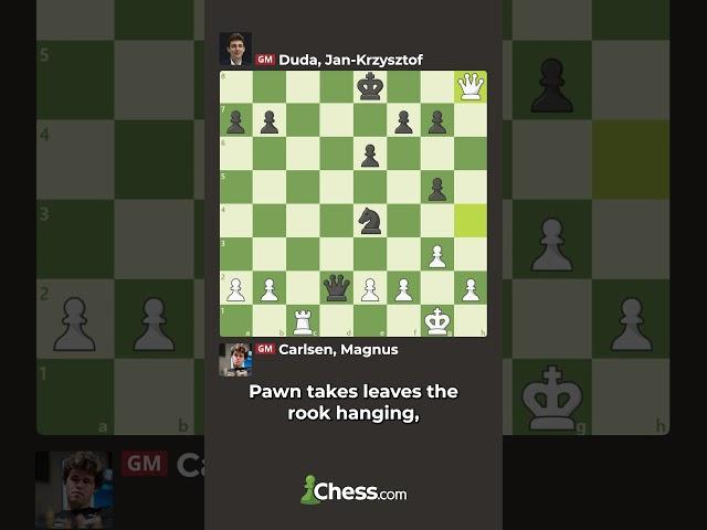 Magnus Carlsen Plays The Chess Move Of The Year!