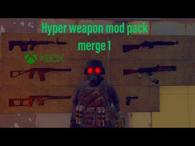 Fallout 4 Hyper weapon mod merge pack 1 (Xbox one mod)