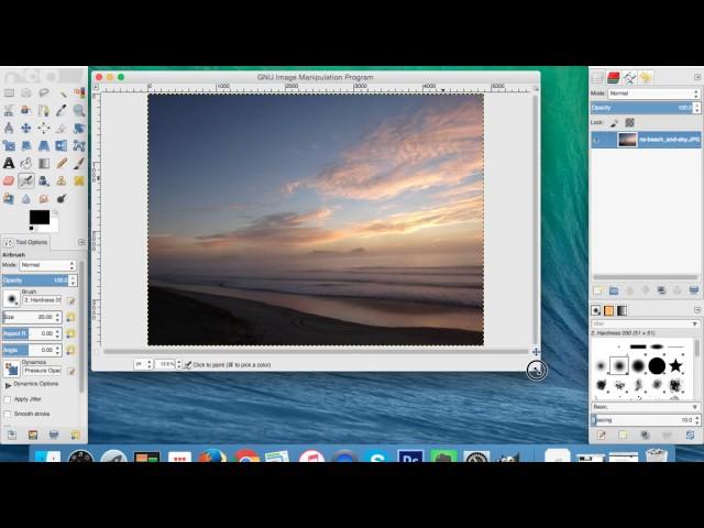 How to save images for web using Gimp