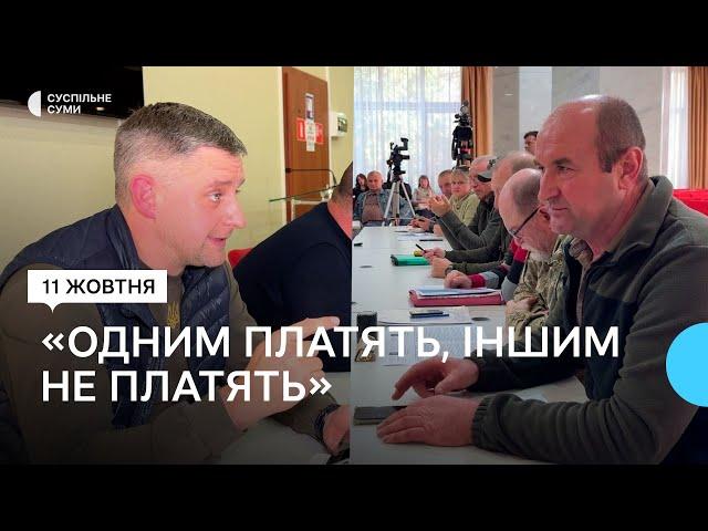 Частину заборгованих соцвиплат виплатили лише добровольцям, зареєстрованим у сумській громаді