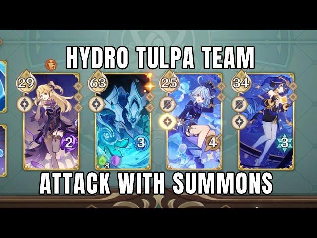 Hydro Tulpa Is Perfect For Summon Comps | Genshin TCG