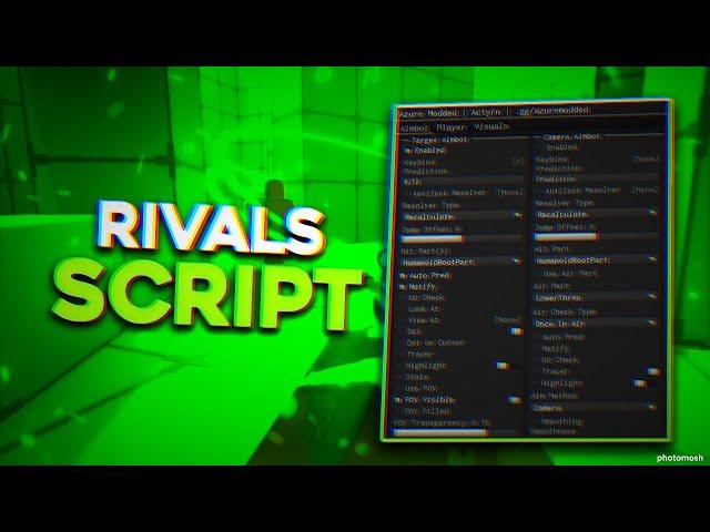 NO KEY & RIVALS ROBLOX SCRIPT & NEW UPDATE & GUI | AIMBOT, ESP | UNLOCK ALL | NO BAN | FREE DOWNLOAD