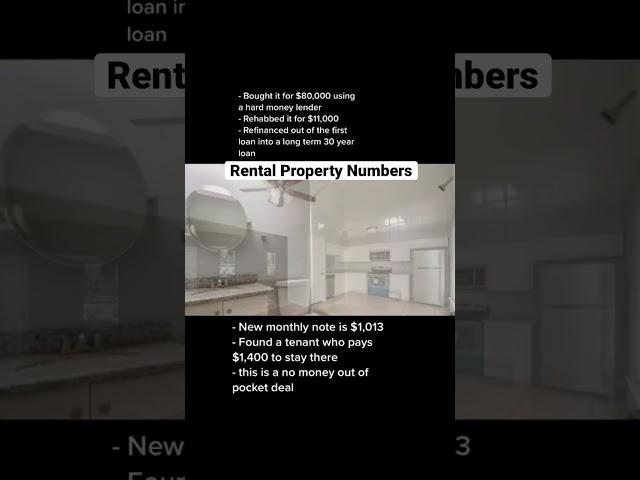 Rental Property Numbers #shorts