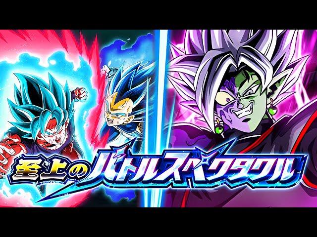 LR TEQ FUSION ZAMASU VS. EVO VEGETA & GOKU! SUPREME MAGNIFICENT BATTLE! (DBZ: Dokkan Battle)