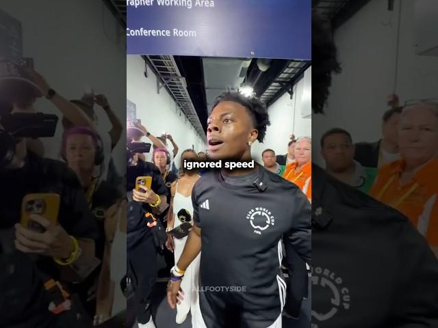 Lionel Messi ignores Ishowspeed  #shorts #football