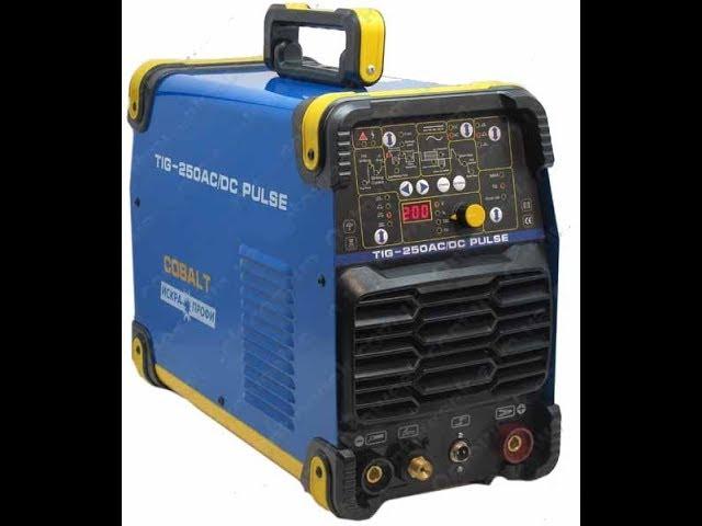 Аргонно дуговая сварка Искра профи Cobalt TIG-250 AC/DC Pulse