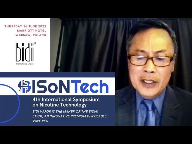 ISoNTech 2022 | BIDI Stick - an Innovative Premium Disposable Vape Pen by Bidi Vapor