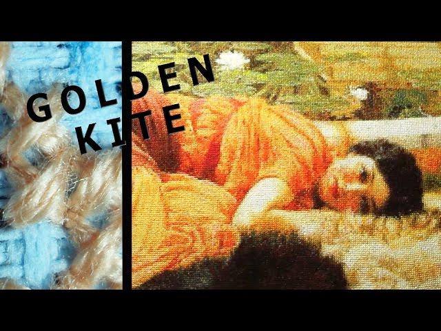 Golden Kite 683 - Dolce Far Niente // Этап #2. Процесс вышивки.