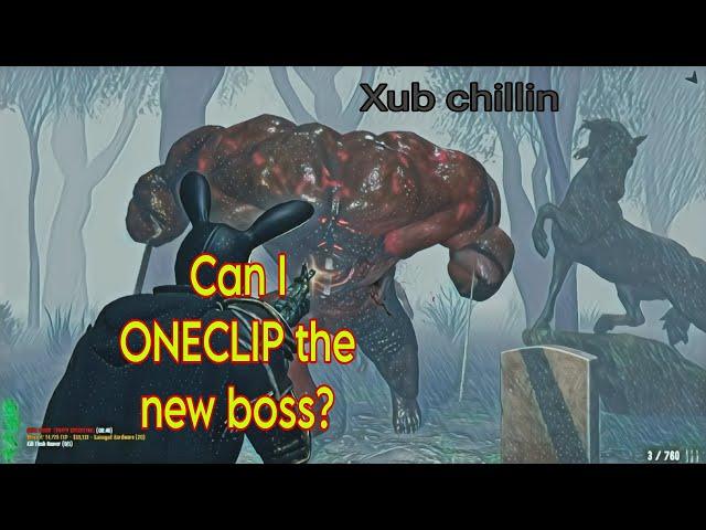 Dead Frontier 2 Crazy New Event Boss One Clip! (Assault Rifle Build)