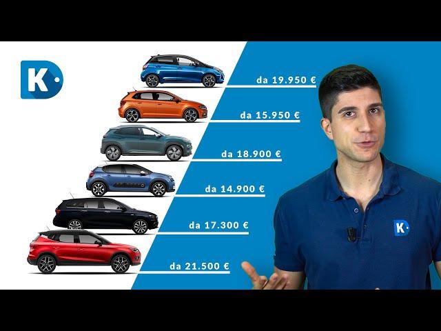 TOP 10 AUTO per chi ha 20.000 euro