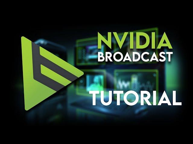 NVIDIA Broadcast Tutorial (deutsch)