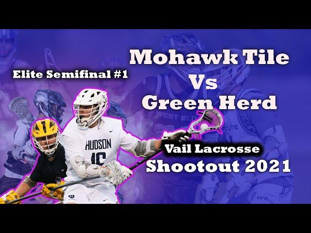 Mohawk Tile vs Big Green Herd Full Game I Vail Lacrosse Shootout 2021 - Elite Semifinal #2