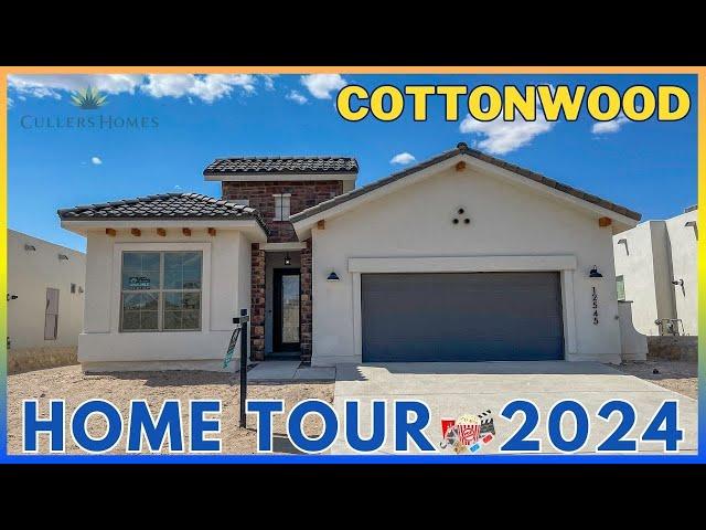 New homes for sale in El Paso TX 2024 I Cottonwood by Cullers Homes