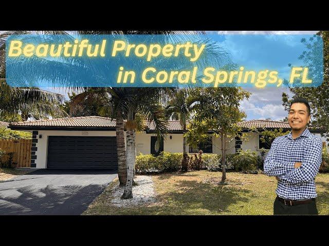 Beautiful Home in Coral Springs, FL | NO HOA | NO CDD | Move-In Ready | 4 Bed | 2 Baths