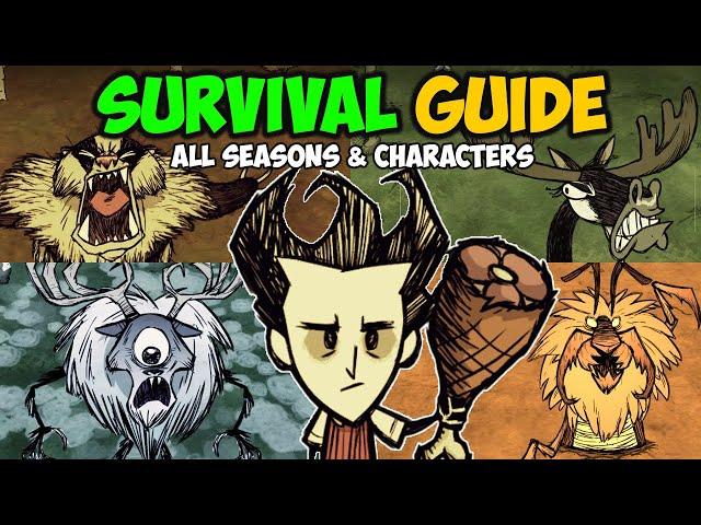 Essential Beginner Survival Guide (ALL Seasons & Characters) Don't Starve Together