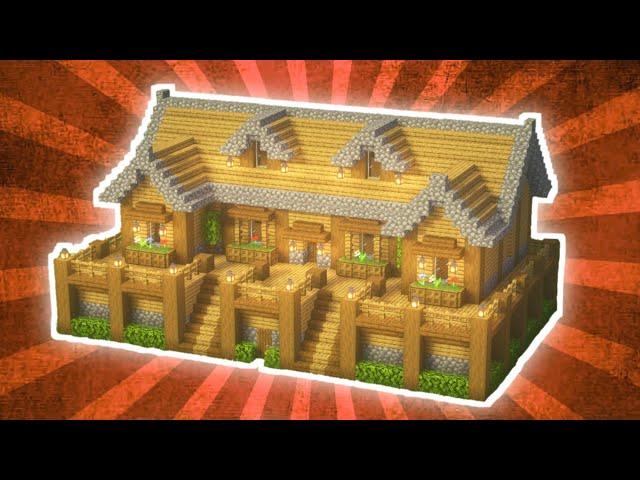 Minecraft : How to Build Simple Survival House Tutorial #1