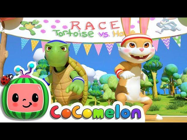 The Tortoise and the Hare | CoComelon Nursery Rhymes & Kids Songs