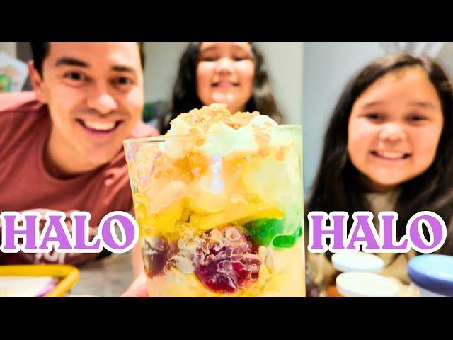 Making Halo Halo For The First Time!