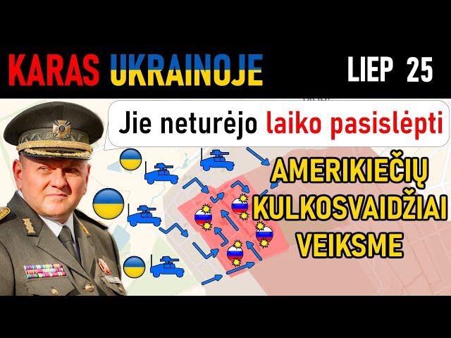 Liep 25: Nepaprastas MaxxPro Pravažiuojantis Reidas: Ukrainos Pajėgos SUTRIUŠKINA Rusus!