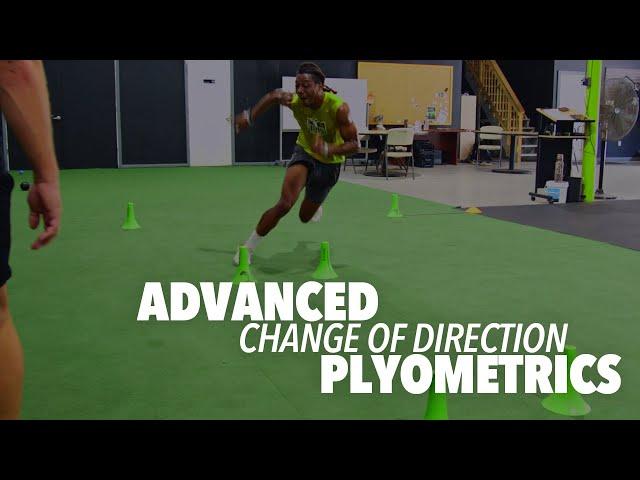 [Elevate Your Game] Elite Football Athletes Complete Change of Direction Plyometric Training Session