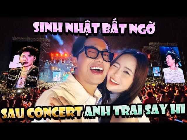 Cris Phan tổ chức sinh nhật bất ngờ cho vợ Mai Quỳnh Anh sau concert Anh Trai Say Hi