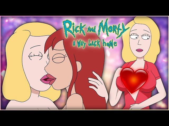 [v2.7f]Rick and Morty: A Way Back Home#24Beth пробует ЭТО с другой женщиной