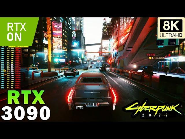 ►Cyberpunk 2077 8K | Ultra Realistic Graphics | Ray Tracing | RTX 3090