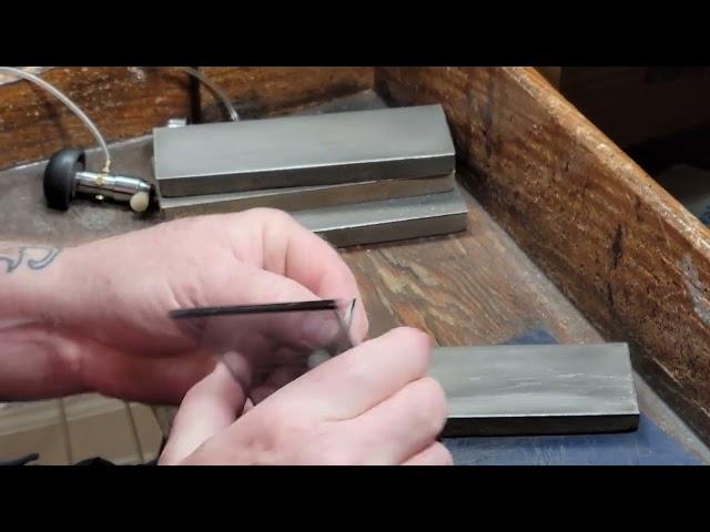 Sharpening a Graver by Hand