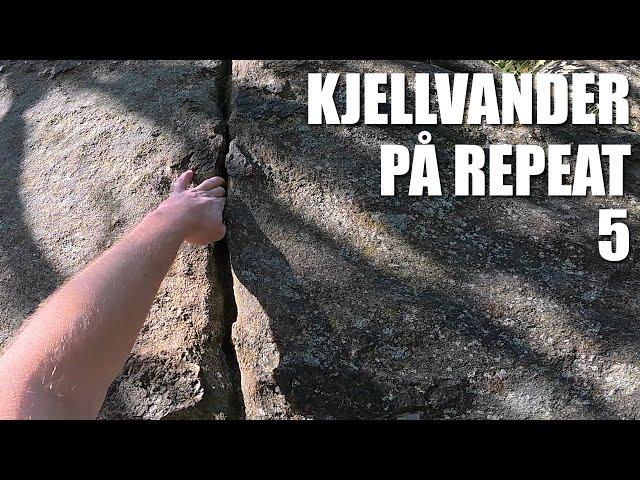 Fingerlocks locked in: Kjellvander på repeat (5), Greggered | POV Trad Climbing