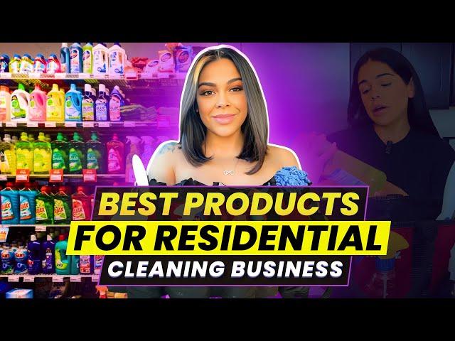 Cleaning Business Supplies : Residential