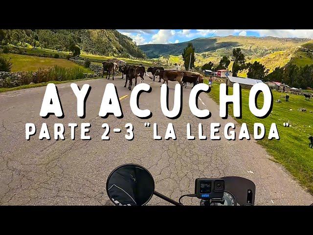 Ruta de Lima a Ayacucho en moto 2025 parte 2/3 "La Llegada" / Royal Enfield Hunter 350cc