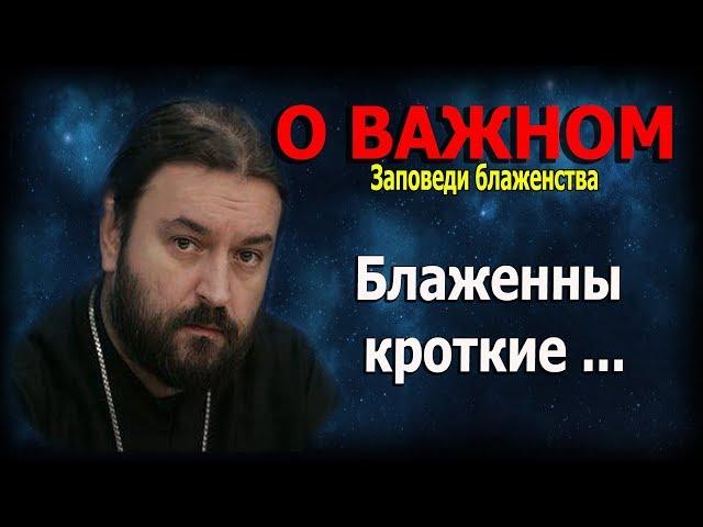 Девять евангельских заповедей блаженства #3! Протоиерей Андрей Ткачёв