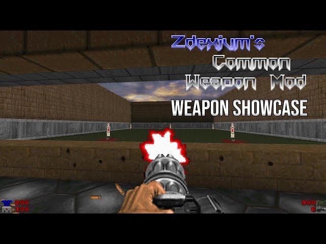 Doom mod weapon showcase: Zdexium's Common Weapon mod