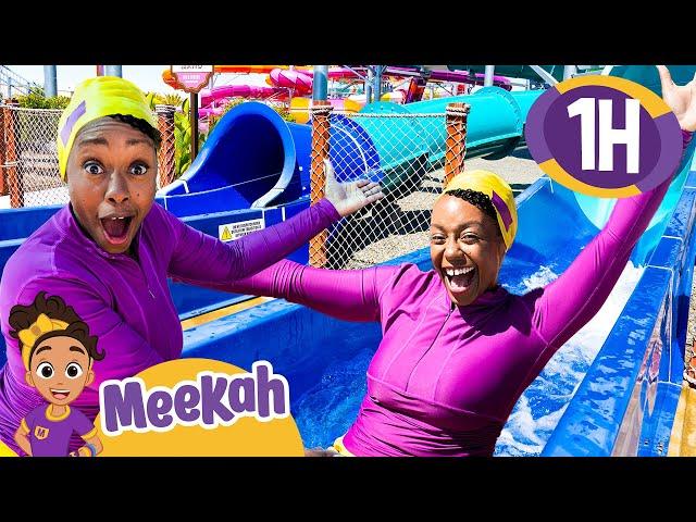 Meekah's Speed Slide Water Park Adventure | Educational Videos for Kids | Blippi and Meekah Kids TV