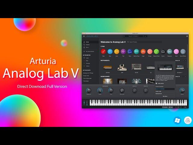 Arturia Analog Lab V Download Full Version & Install (MAC & Windows)