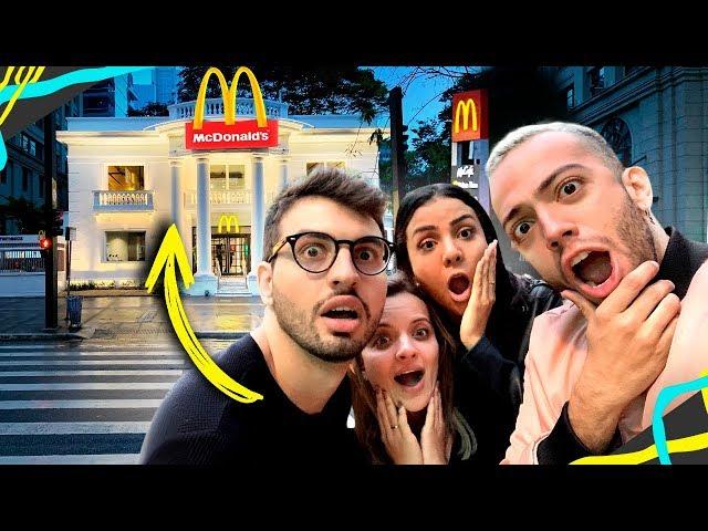 PASSAMOS UMA NOITE NO MCDONALD'S!!