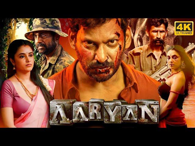 ARYAN Full Dhamakedaar Action Movie | New South Movie in Hindi Dubbed 2024 | Vishal, Priyanka Mohan