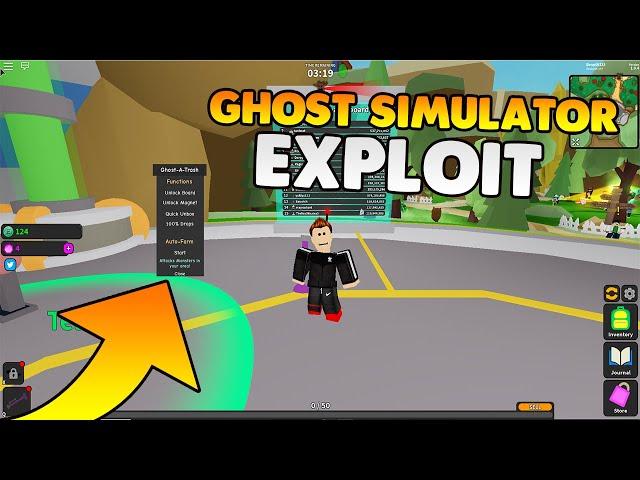 GHOST SIMULATOR | HACK/SCRIPT | UNLOCK ALL GAMEPASSES & AUTOFARM