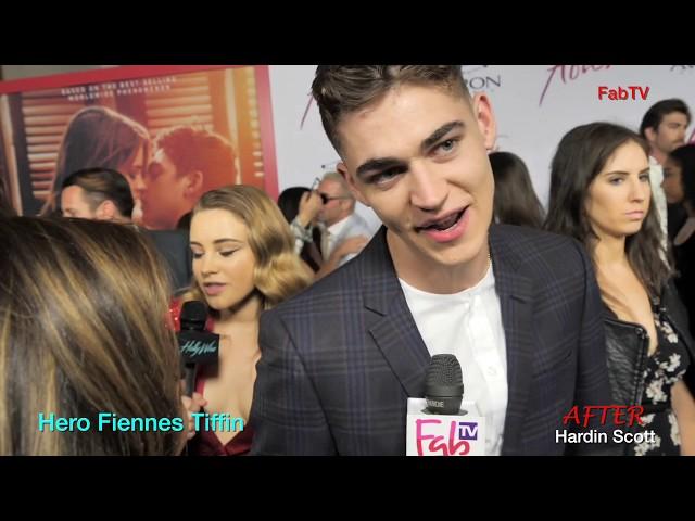 Hero Fiennes Tiffin at the "AFTER"   premiere