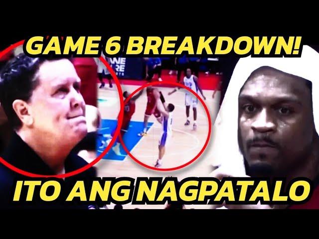 Ito ang DAHILAN kung bakit NATALO ang GINEBRA SA GAME 6!! GAME 6 ANALYSIS/BREADOWN!