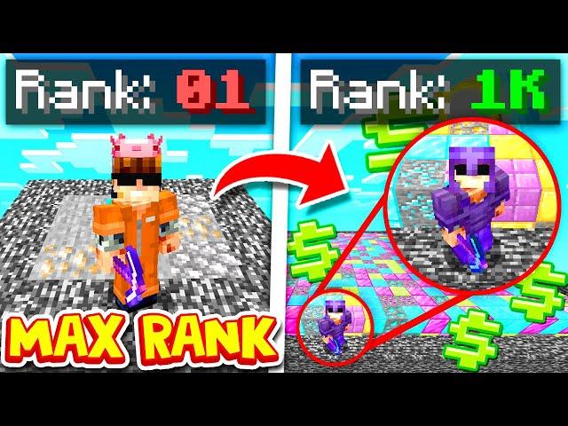 We hit MAX RANK and it's INSANE in MINECRAFT: PRISONS?! | Minecraft OP PRISON #10