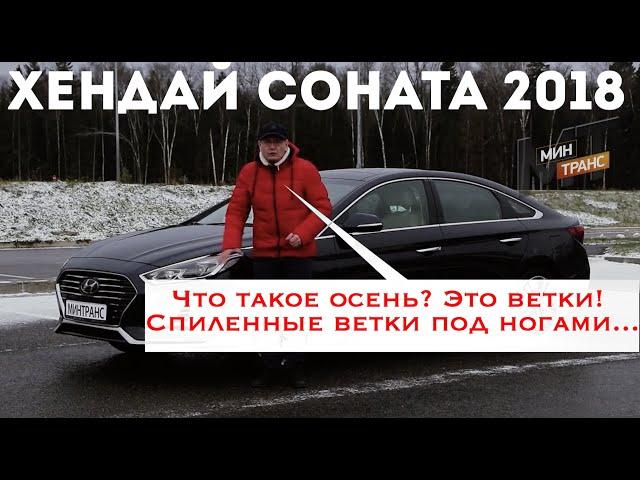 ХЕНДАЙ СОНАТА 2018: это точно премиальная тачка?