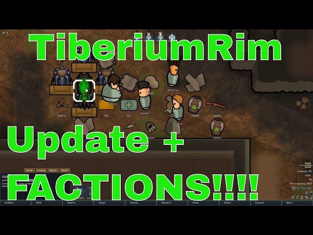 TiberiumRim mod Rimworld -  New updates and series -   TiberiumRim Factions gameplay