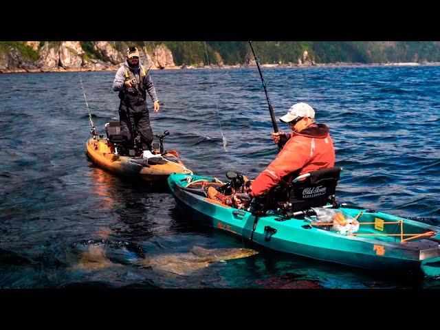 GET THE HARPOON! Kayak Fishing in ALASKA!